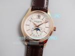 Swiss Caliber 324 Replica Patek Philippe Calatrava 40MM Rose Gold White Dial GRF